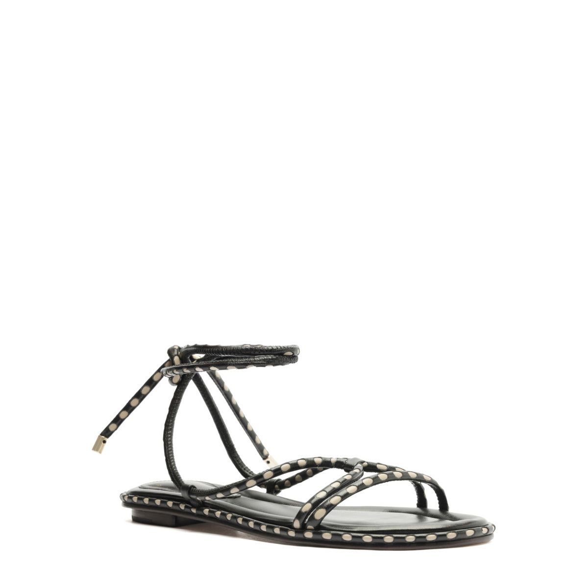 Donna Flat in Black/Chalk