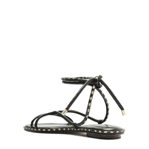 Donna Flat in Black/Chalk