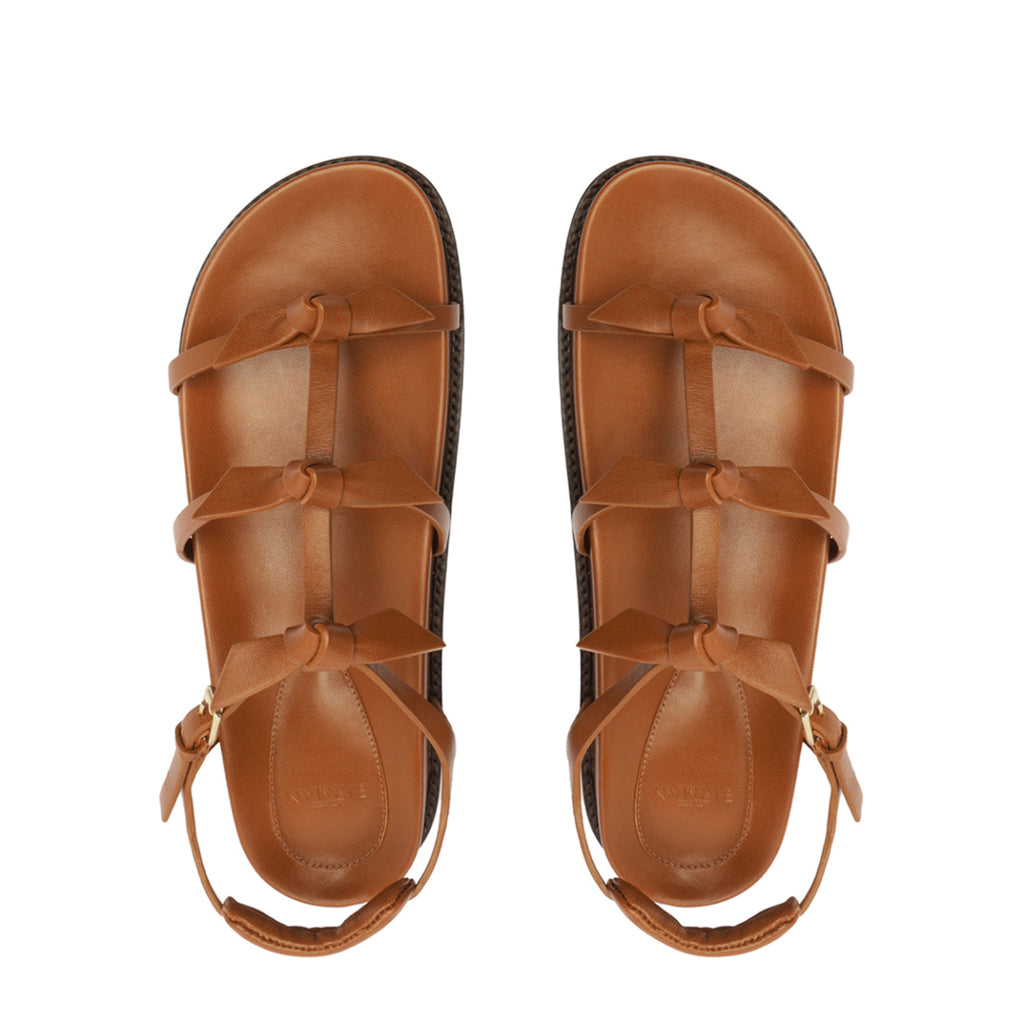 Slim Lolita Sandal in Espresso