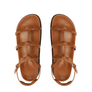 Slim Lolita Sandal in Espresso