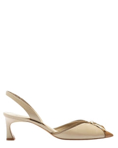 Zoe Slingback 50 Pump in Cameo