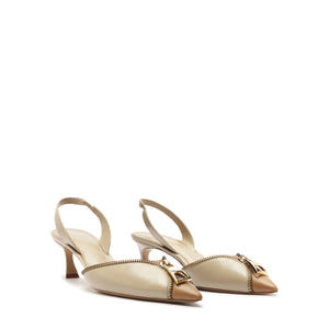 Zoe Slingback 50 Pump in Cameo