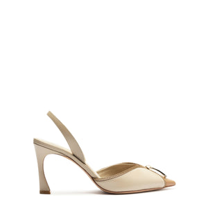 Zoe Slingback 85 Pump in Cameo