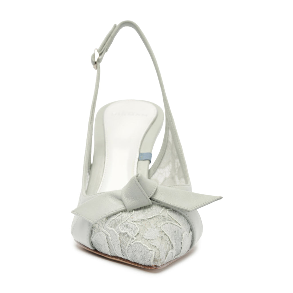Clarita Bridal Classic Slingback 85 in Icecle