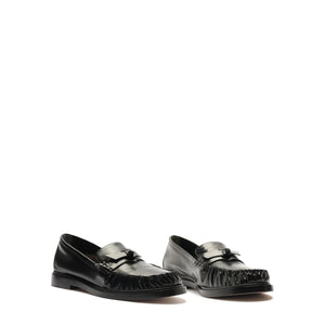 Clarita Laser Loafer in Black