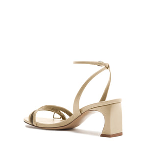 Zoe 60 Sandal in Chalk