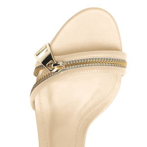 Zoe 60 Sandal in Chalk