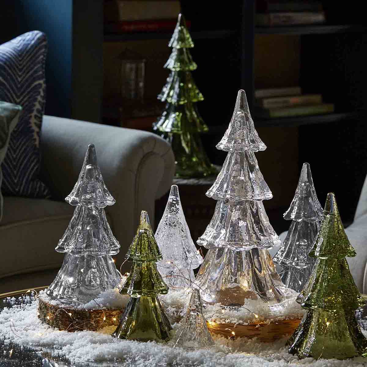 Berry & Thread 9.5" Tree, Set of 3