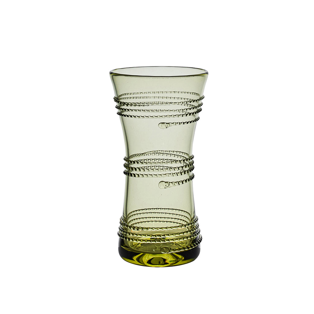Ella 6" Corset Vase in Green