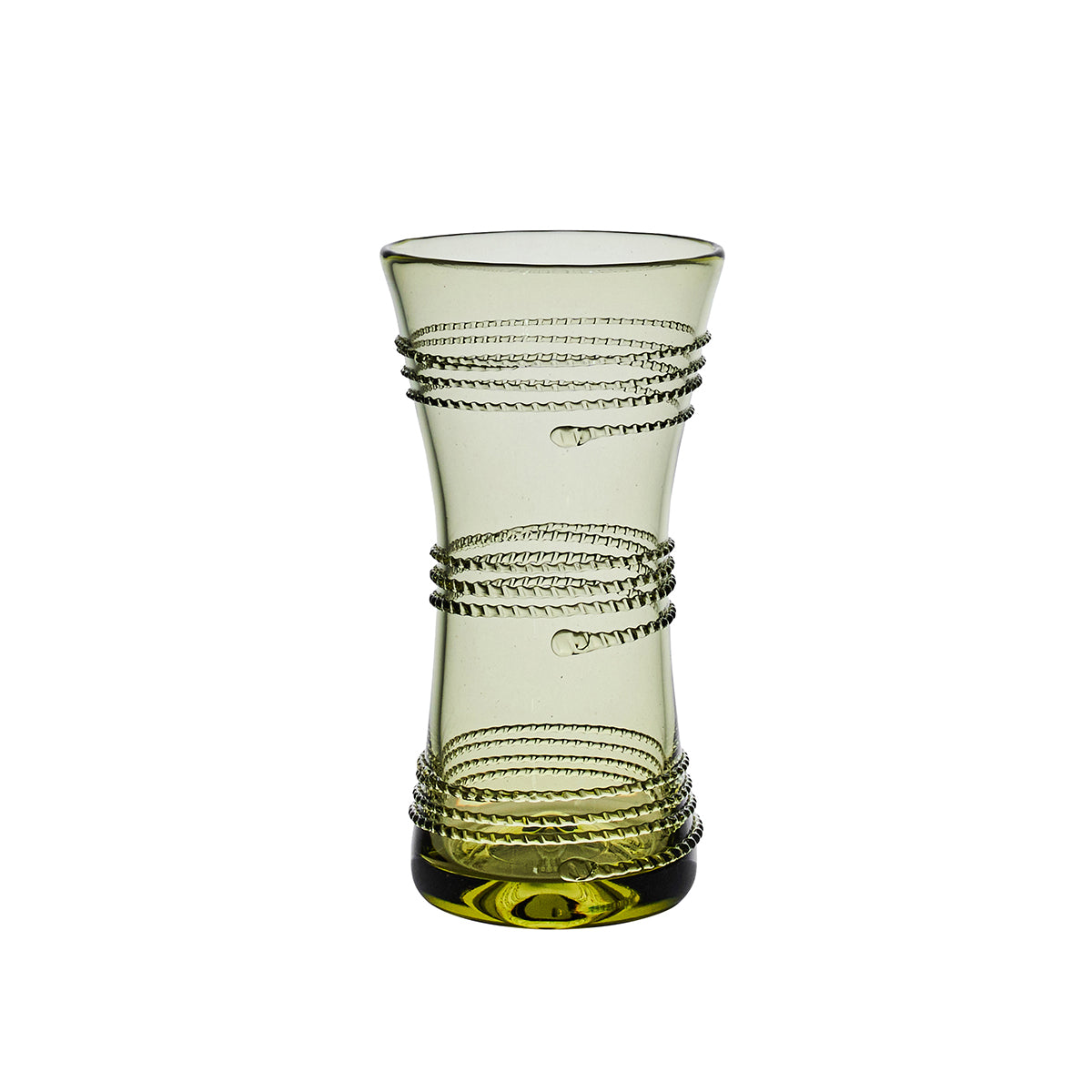 Ella 6" Corset Vase in Green