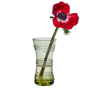 Ella 6" Corset Vase in Green