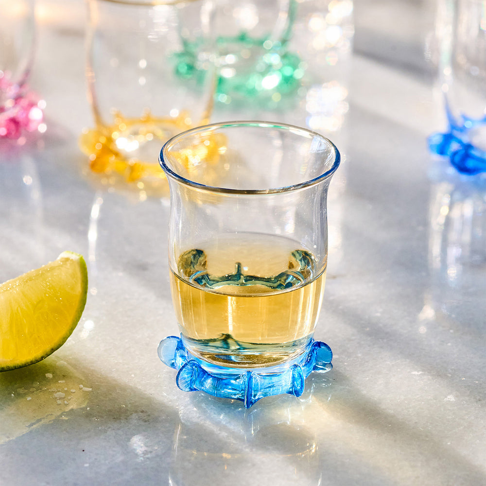 Harriet Shot Glass in Chambray
