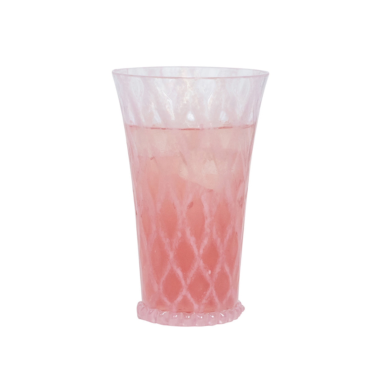 Trellis Large Tumbler in Blush