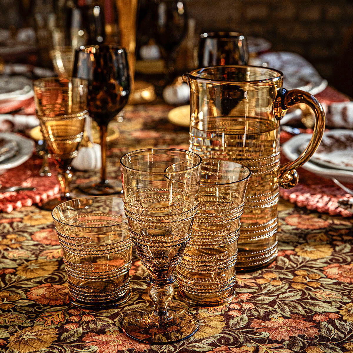 Ella Goblet in Amber