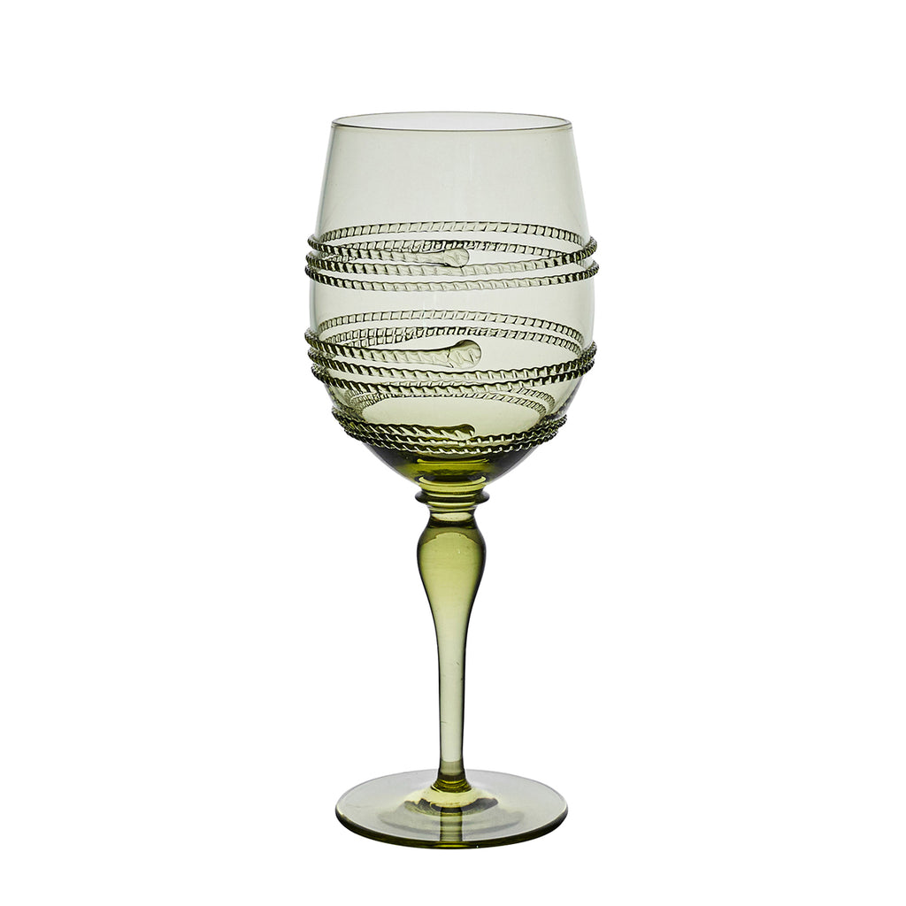 Ella Wine Glass in Green