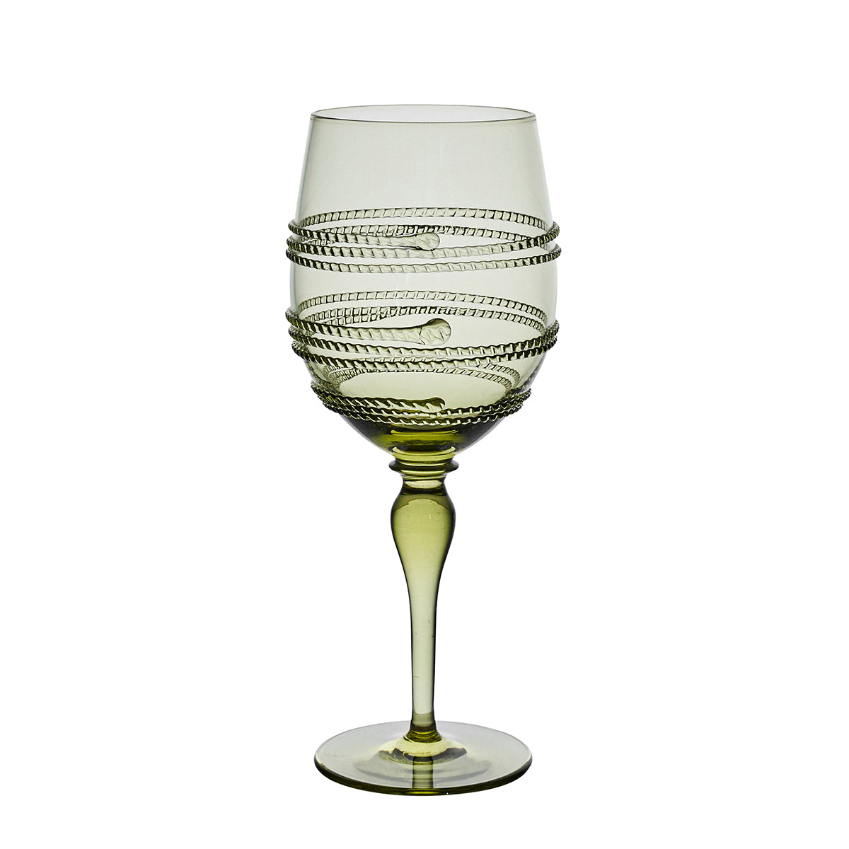 Ella Wine Glass in Green