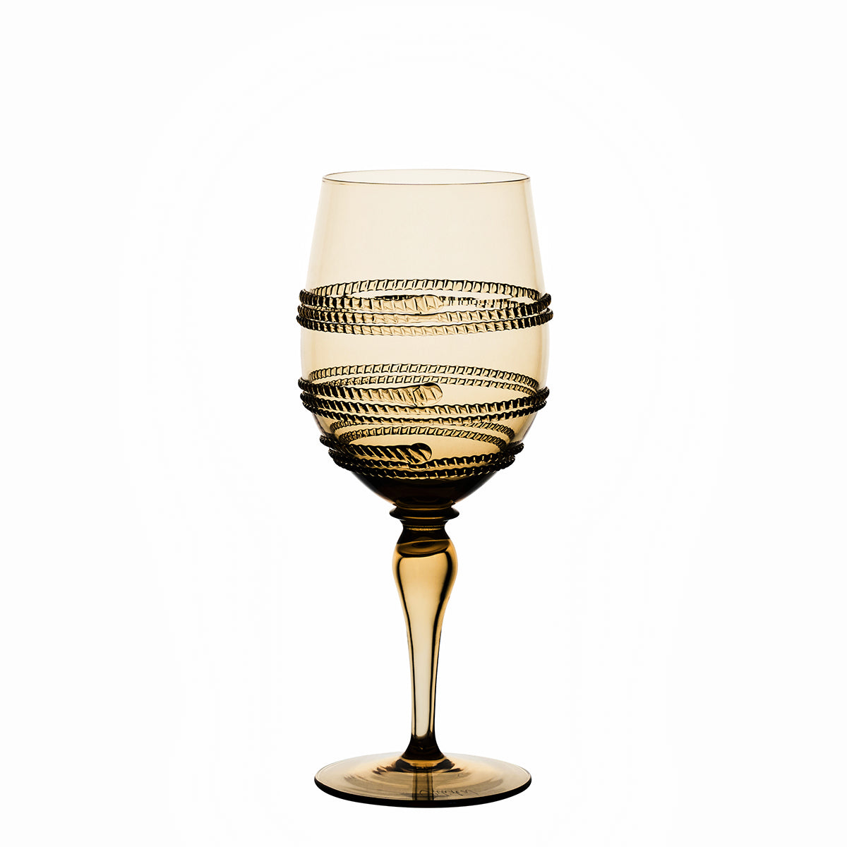 Ella Wine Glass in Amber
