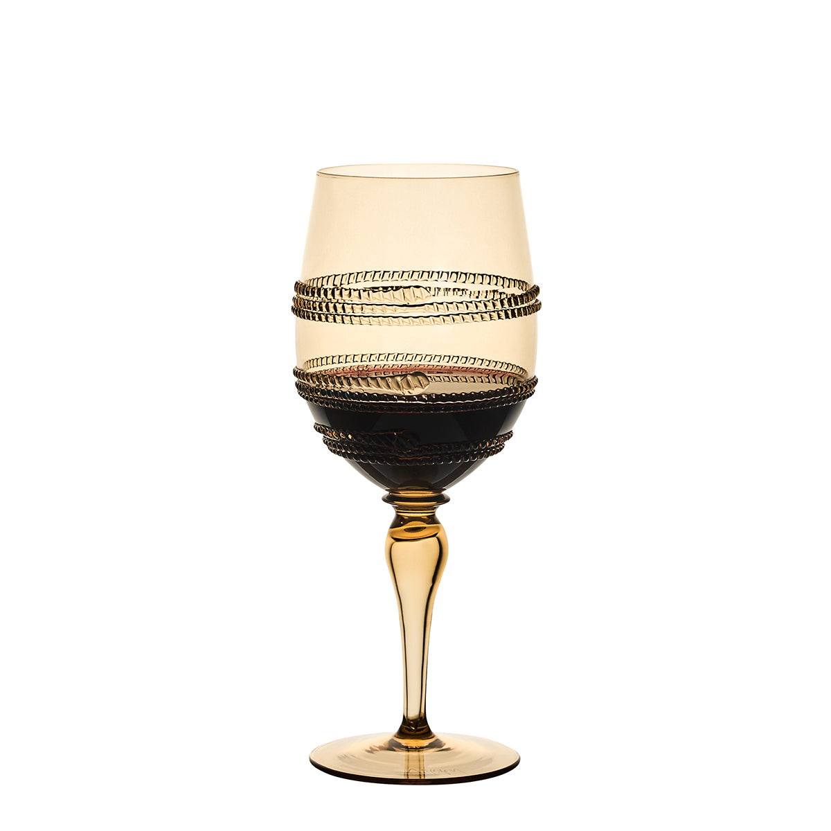 Ella Wine Glass in Amber