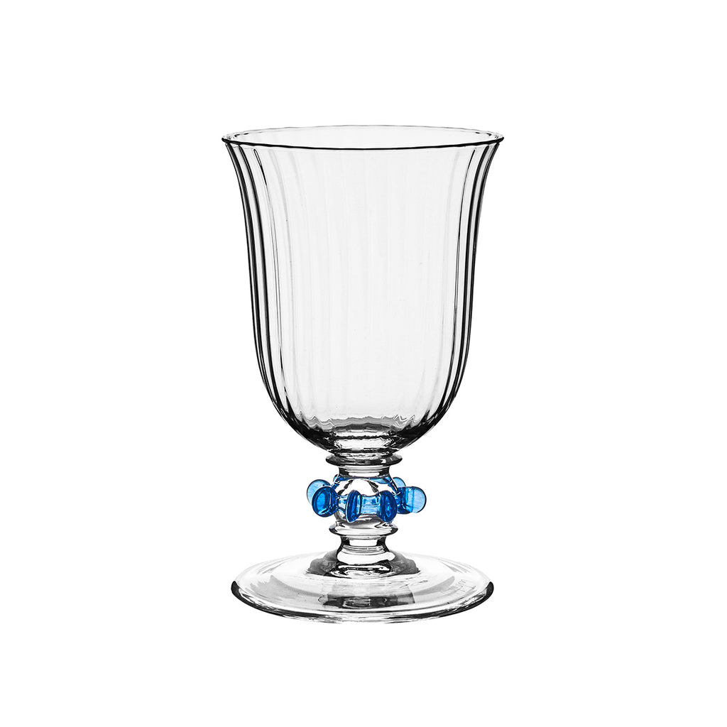 Nell Ruffle Goblet in Chambray