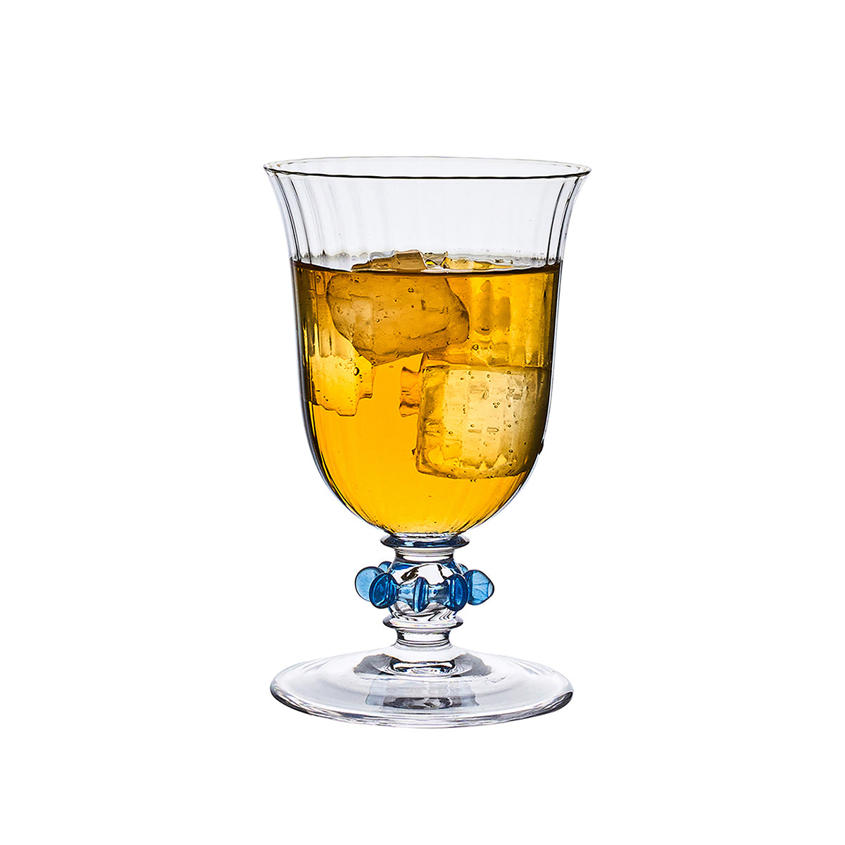Nell Ruffle Goblet in Chambray