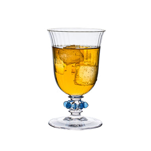 Nell Ruffle Goblet in Chambray