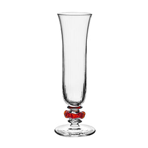 Nell Ruffle Flute in Ruby
