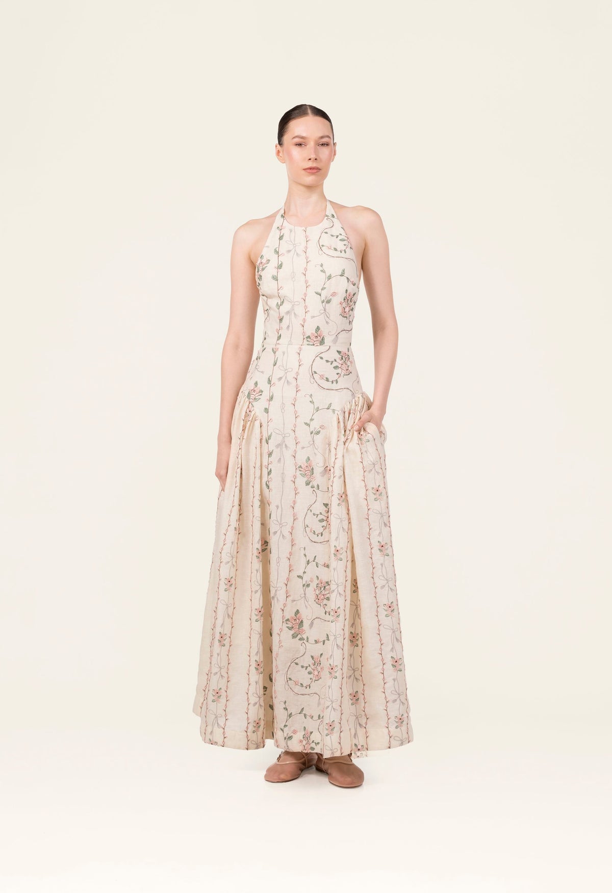 Balsa Navegante Midi Dress