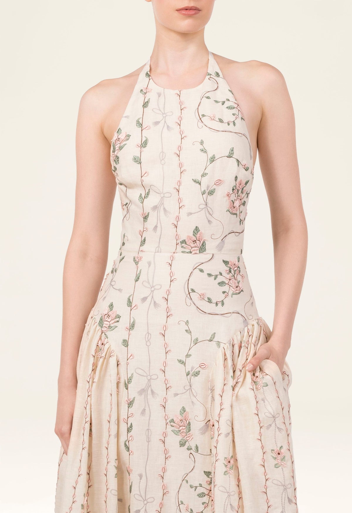 Balsa Navegante Midi Dress