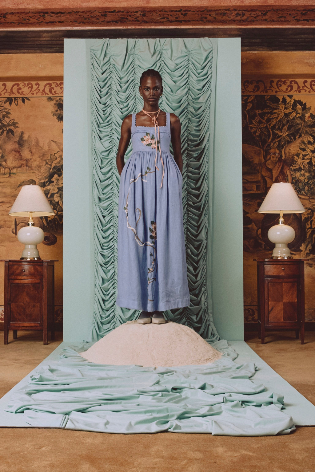 Barbara Navegante Maxi Dress