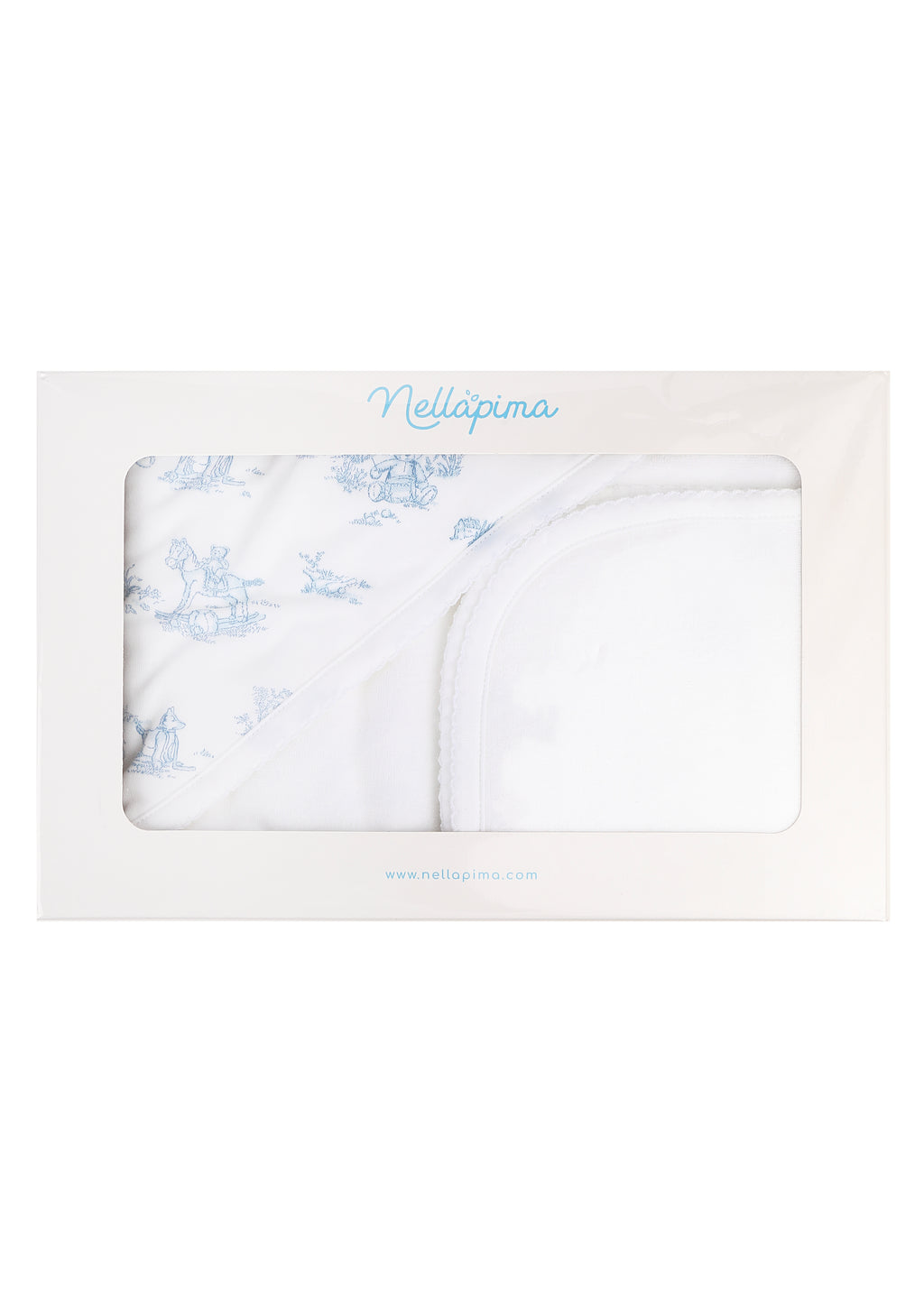 Over The Moon's Bath Baby Bundle in Blue
