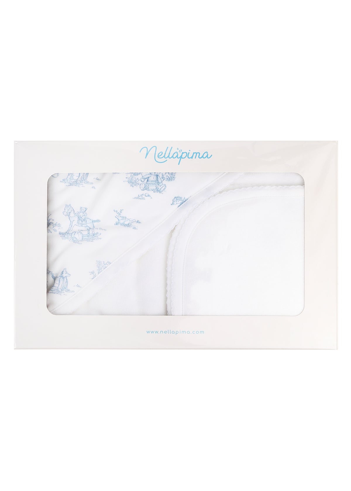 Over The Moon's Bath Baby Bundle in Blue