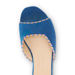 Bebe Clio Slide in Tie Dye Blue