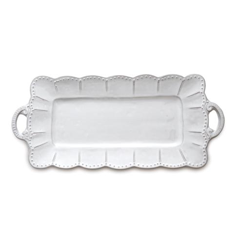 Arte Italica, Bella Bianca Stoneware, Rectangular Tray