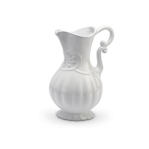 Arte Italica, Bella Bianca Stoneware, Pitcher
