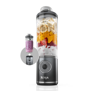 Shark Blast Max Cordless Portable Blender, Cool Gray
