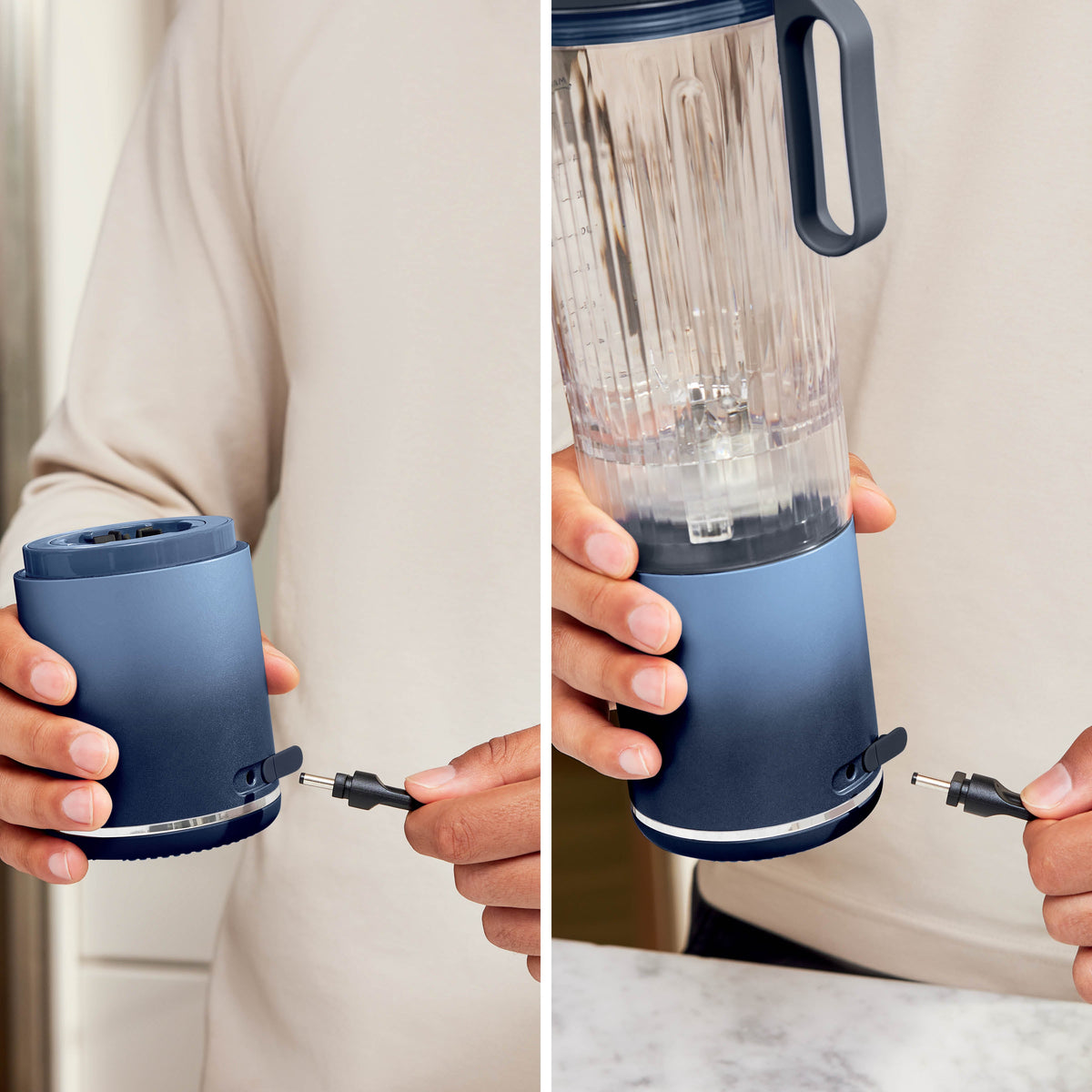Blast Max Cordless Portable Blender in Dark Navy