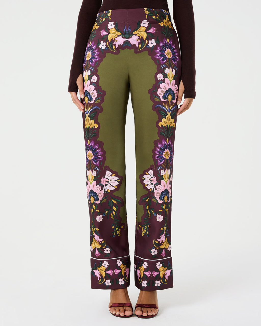 Havana Twill Trouser - Ambra Florita media 3