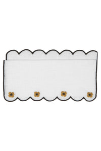 Spring Cocktail Napkins in Brown, Set of 6