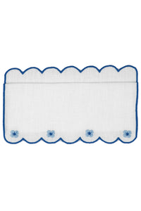 Spring Cocktail Napkins in Blue, Set of 6