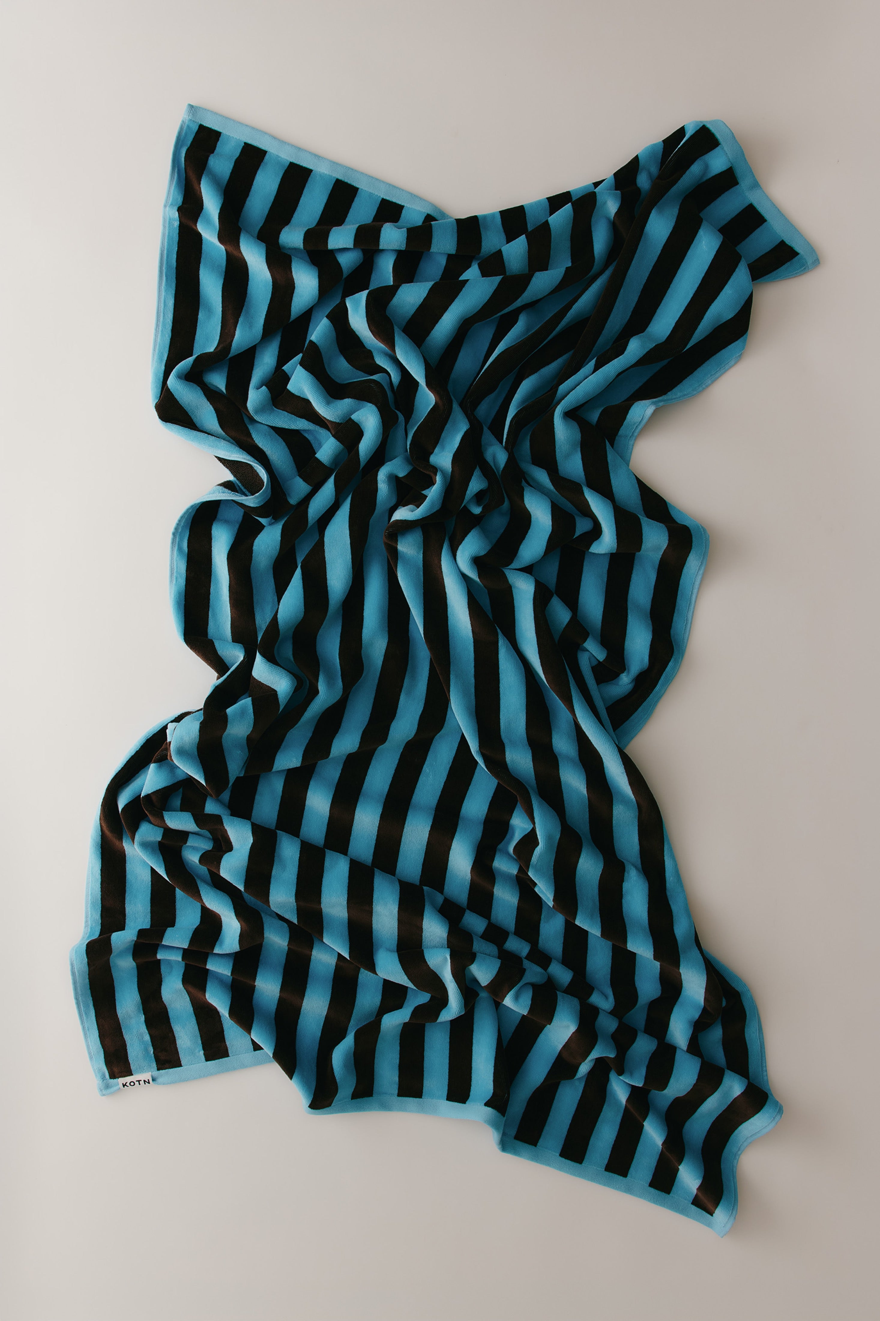 Beach Towel - Azure Espresso