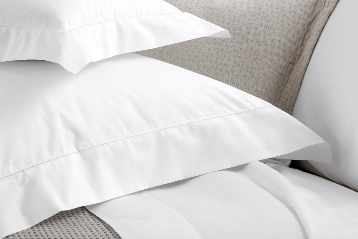 Milano Hemstitch Fitted Sheet