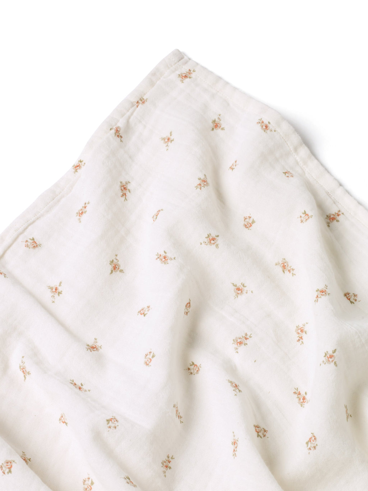 Jumbo Muslin Swaddle in Pink Rose