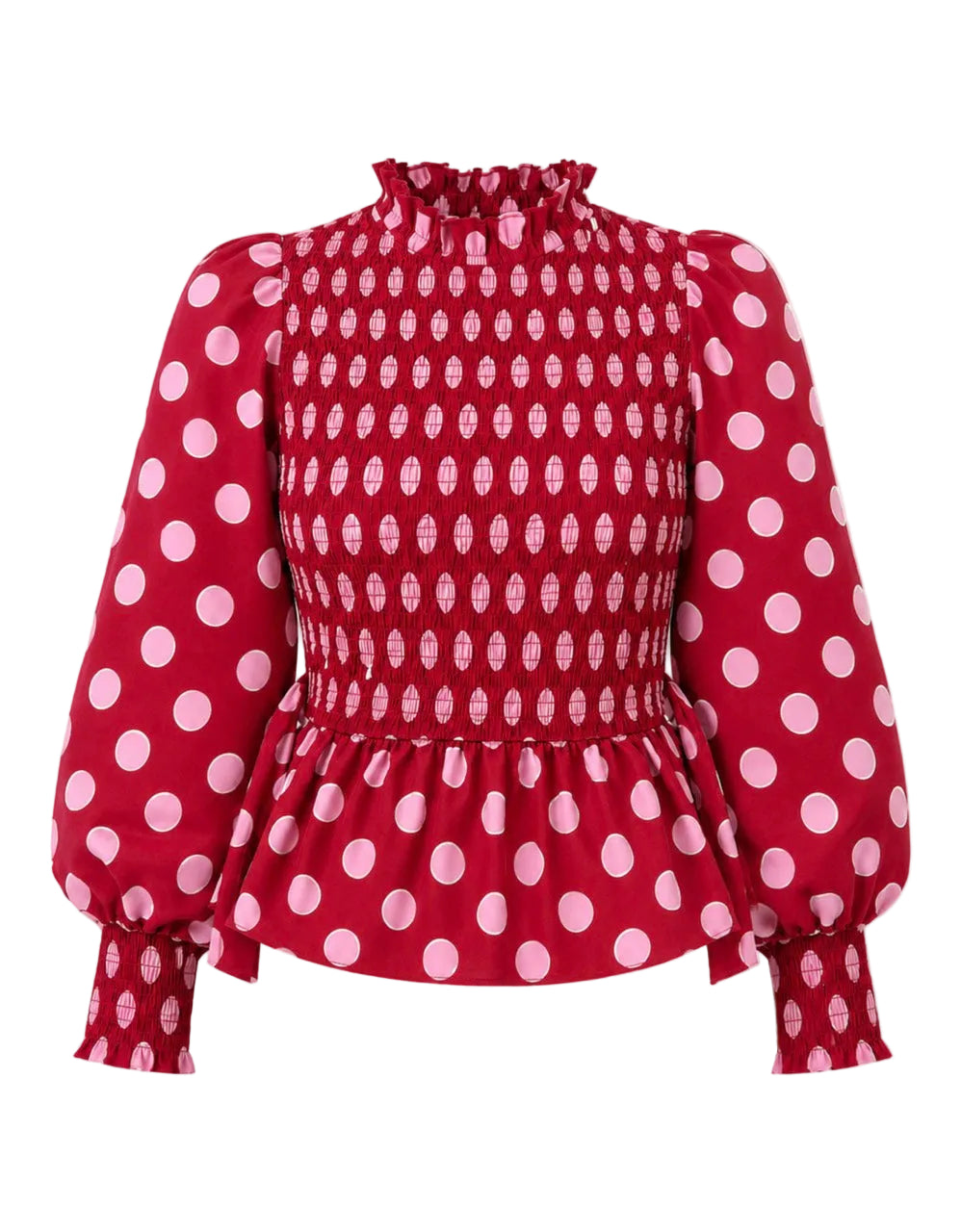 Berry Polka Isabel Top