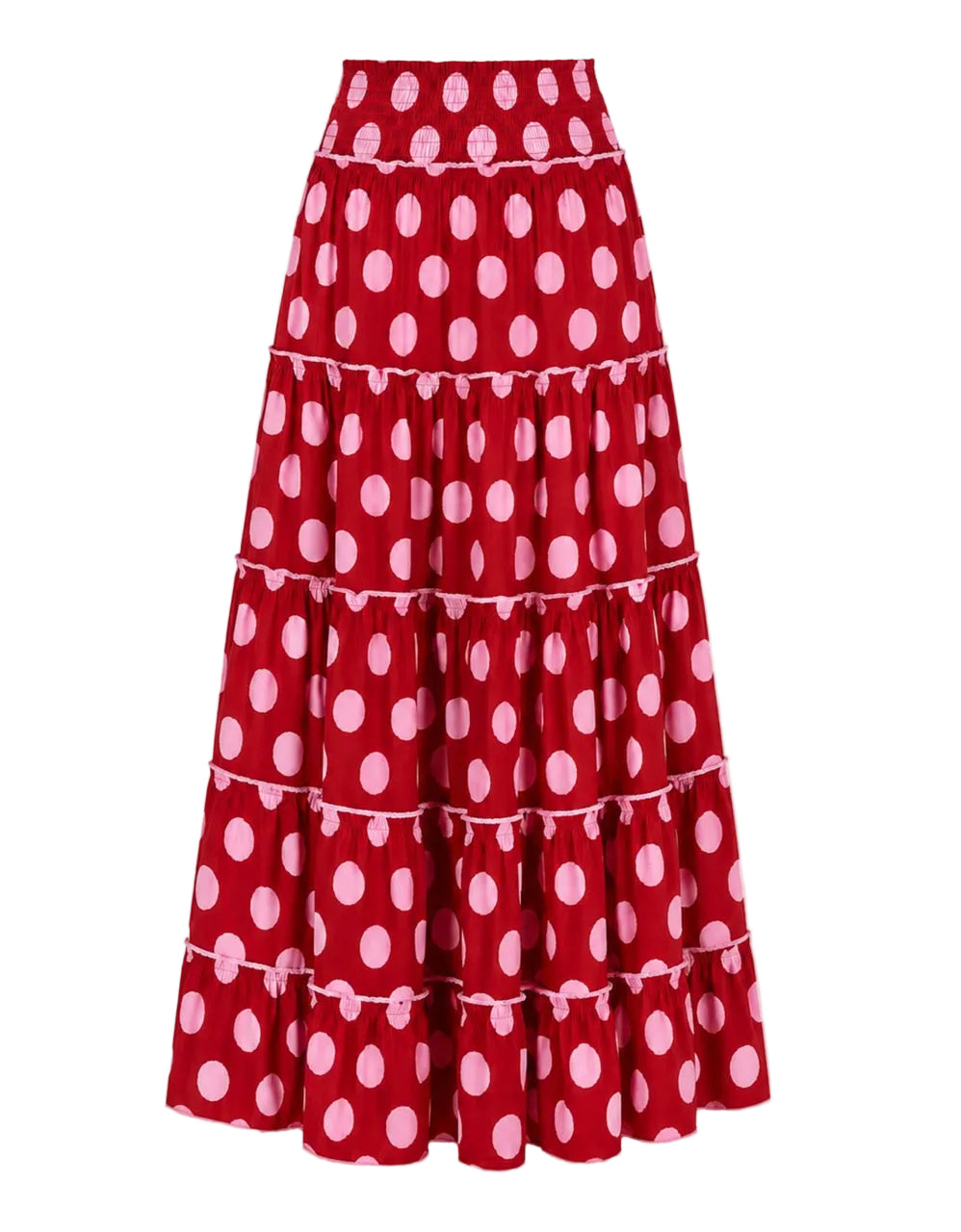Berry Polka Rah Rah Skirt
