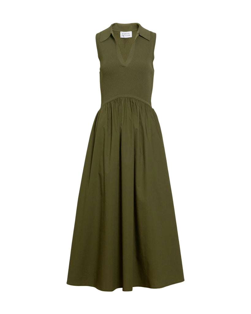 Bess Dress in Fern