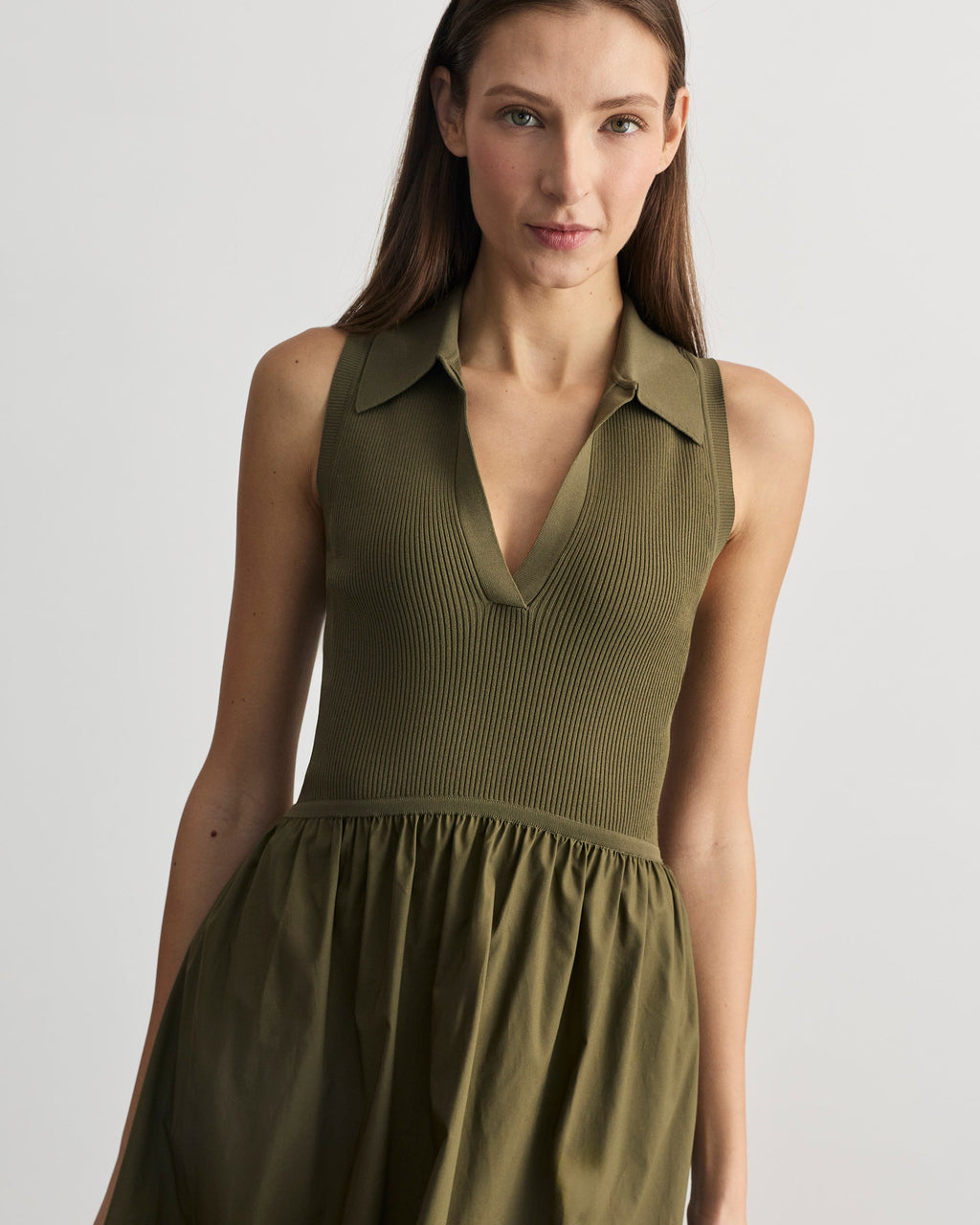 Bess Dress in Fern