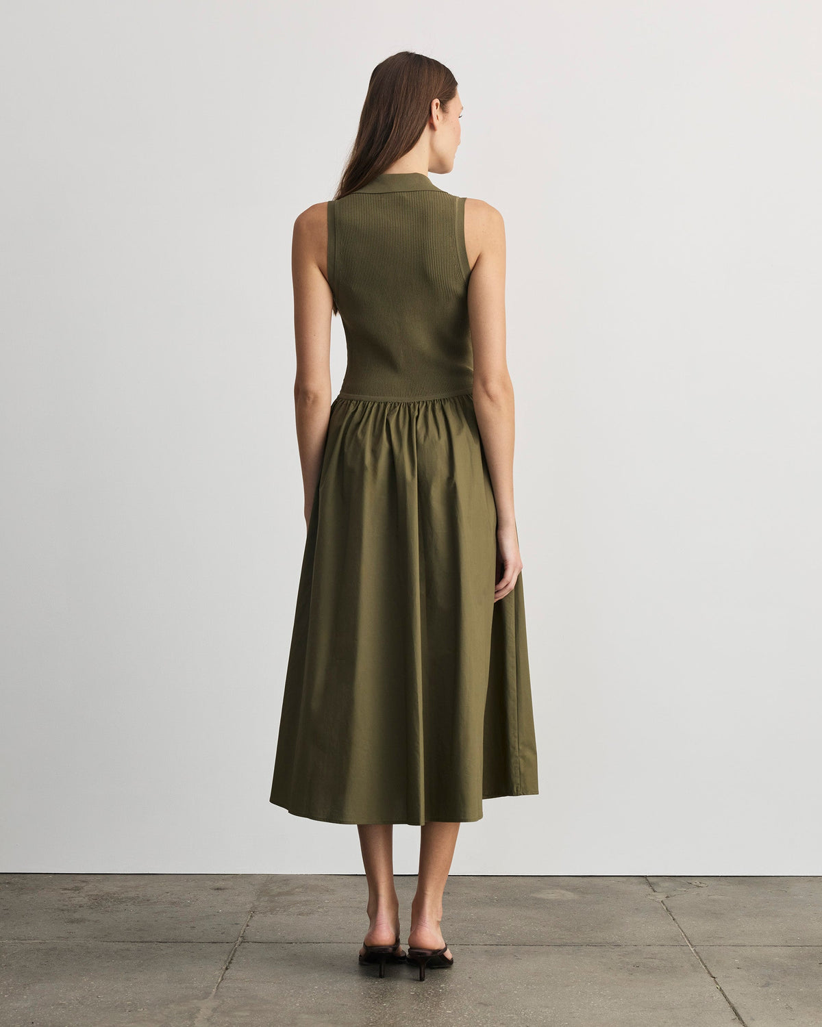 Bess Dress in Fern