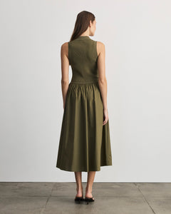 Bess Dress in Fern