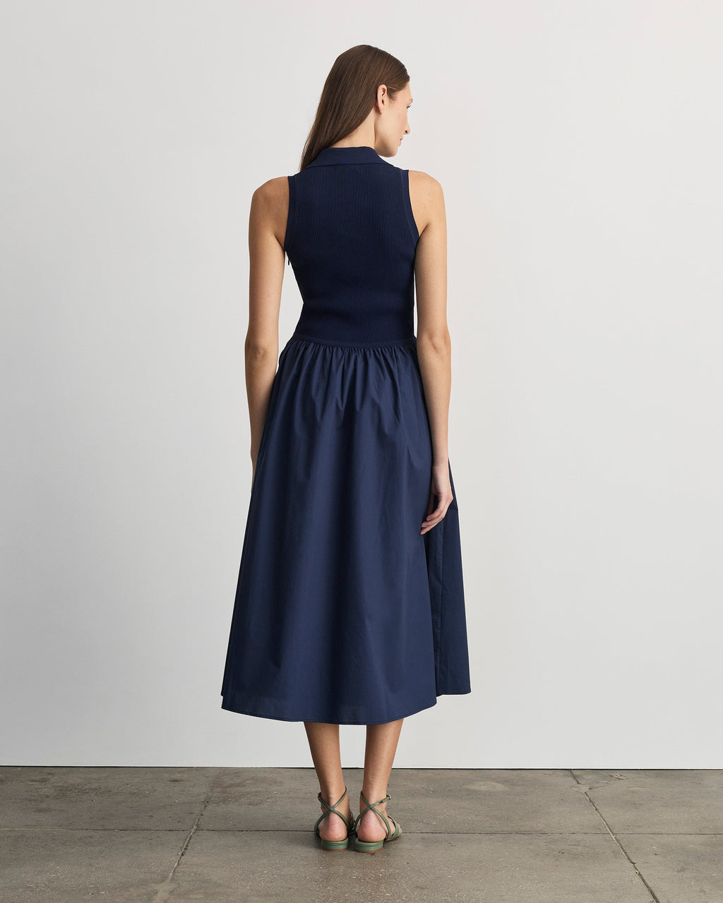 Bess Dress in Maritime Blue