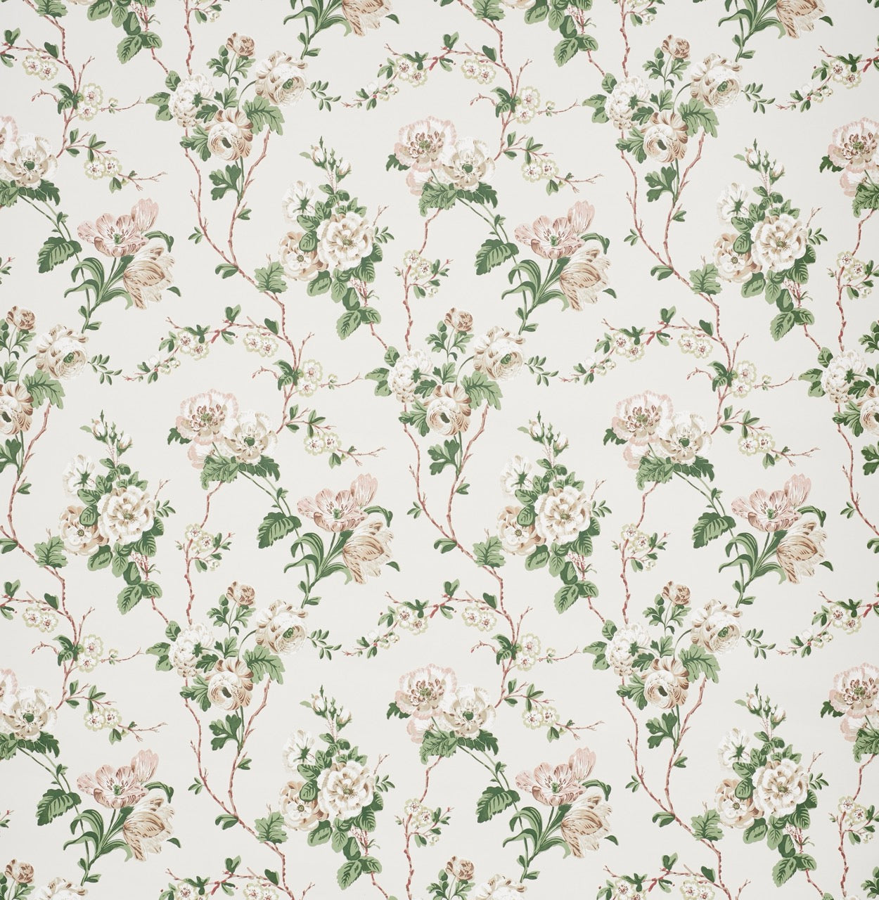 Betty Wallpaper in Quiet Pink